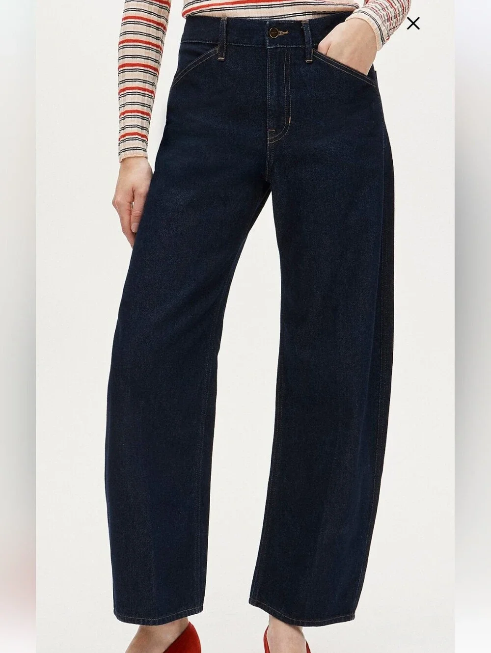 J. Crew Zoe Barrel Jean